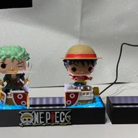 Supporto Funko Pop One Piece con LED - Stampa 3D