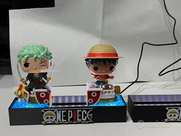 Supporto Funko Pop One Piece con LED - Stampa 3D