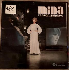 lp 33 giri Vinile PERFETTO MINA a CANZONISSIMA 68