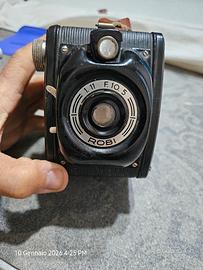 fotocamera rara vintage a box bende & co