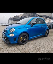 Abarth 595 competizione blue rally