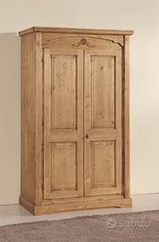 Capiente armadio a 2 ante in abete per montagna