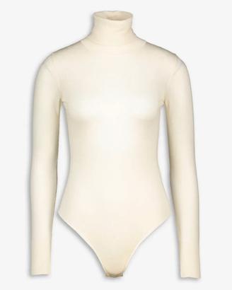 ALAIA - Body Top Nuovo 100% Lana S Ecru - 1,189€