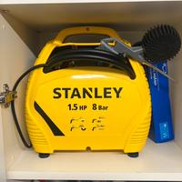 NUOVO Compressore Aria Stanley Portatile 8 Bar