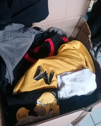 scatoloni di vestiti uomo/donna