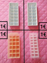 Quattro stampi per ghiaccio 1 al pezzo