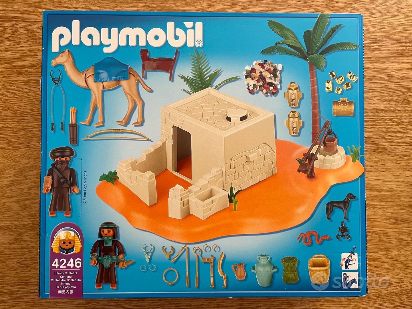 Tomb Raider Statue Playmobil 4246 Casa Egipcia De Segunda Mano Por