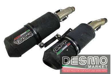 Scarichi silenziatori GPR Ducati Monster 600 750 9