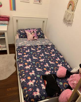 Letto con 2 cassettoni + materasso
