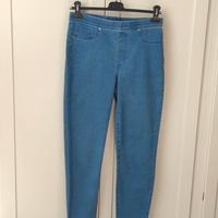 Pantaloni in jeans elasticizzati donna 