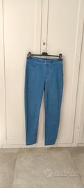 Pantaloni in jeans elasticizzati donna 