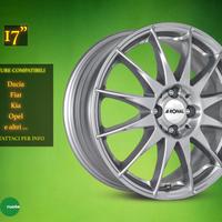 Cerchi in Lega 17" Kia Dacia e altri marchi