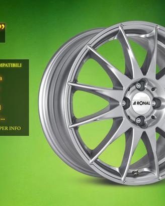 Cerchi in Lega 17" Kia Dacia e altri marchi