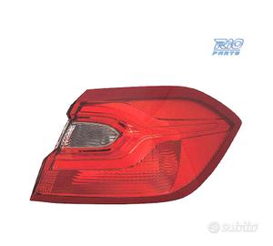 FANALE DESTRO FORD FIESTA 17- ROSSO BIANCO