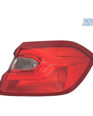 FANALE DESTRO FORD FIESTA 17- ROSSO BIANCO