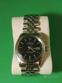 Rolex datejust 1601 nero originale