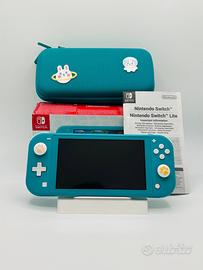 Nintendo Switch Lite Turchese 2020 Scatola CIB