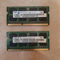 Memoria RAM 2 GB Samsung Coppia