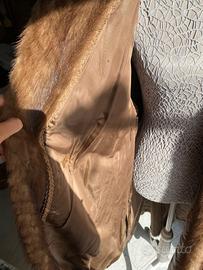 cappotto visone vera