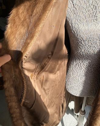 cappotto visone vera