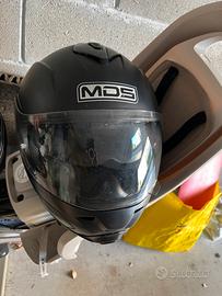 casco integrale MDS con doppia visiera