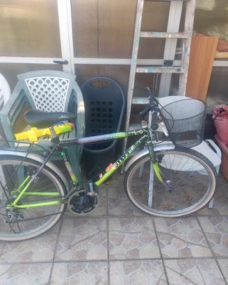 bici MTB da 26 copertone avanti da cambiare 