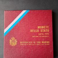 Monete Repubblica di San Marino anno 1975