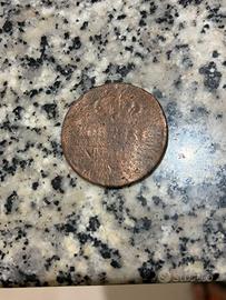 Moneta 10 tornesi 1825