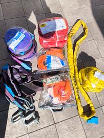 Fasce imbragatura varie misure n16 pezzi Rif.018