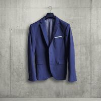 Giacca Uomo Zara Man TG. 48 M Blazer Blu