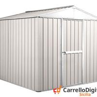 Box deposito lamiera di Acciaio 275x175 bianco