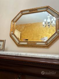 Specchio Arte povera ovale   