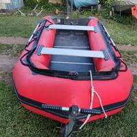 Gommone/Tender con carrello