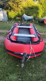 Gommone/Tender con carrello