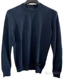 [John Richmond] Maglione Leggero Cotone Blu S