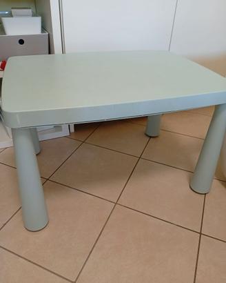 Tavolo per bambini azzurro