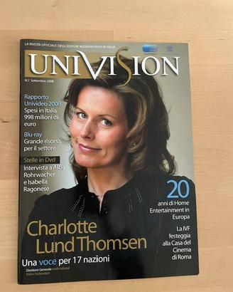 Raro - UNIVision n° 1 settembre 2008