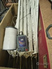 Kit filo elettrico per la recinzione