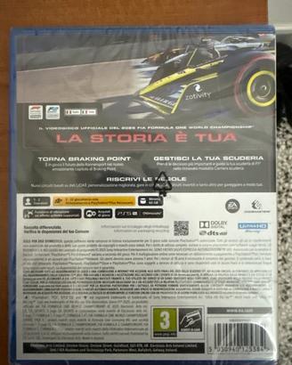 F1 25 PS5 NUOVO SIGILLATO (mai aperto)