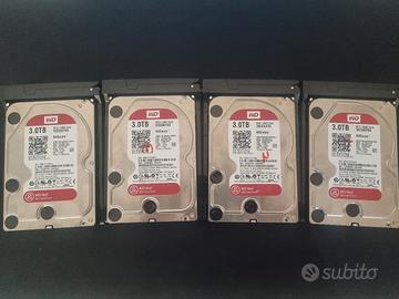 Hard Disk 3x4 TB Western Digital Red