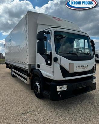 EUROCARGO 120-220 centina + sponda, km 110.000