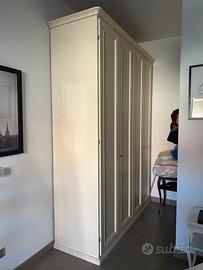 Armadio Neo-Classico tamburato 4 ante