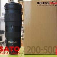 Usato nikon af-s 200-500 f/5.6e ed vr