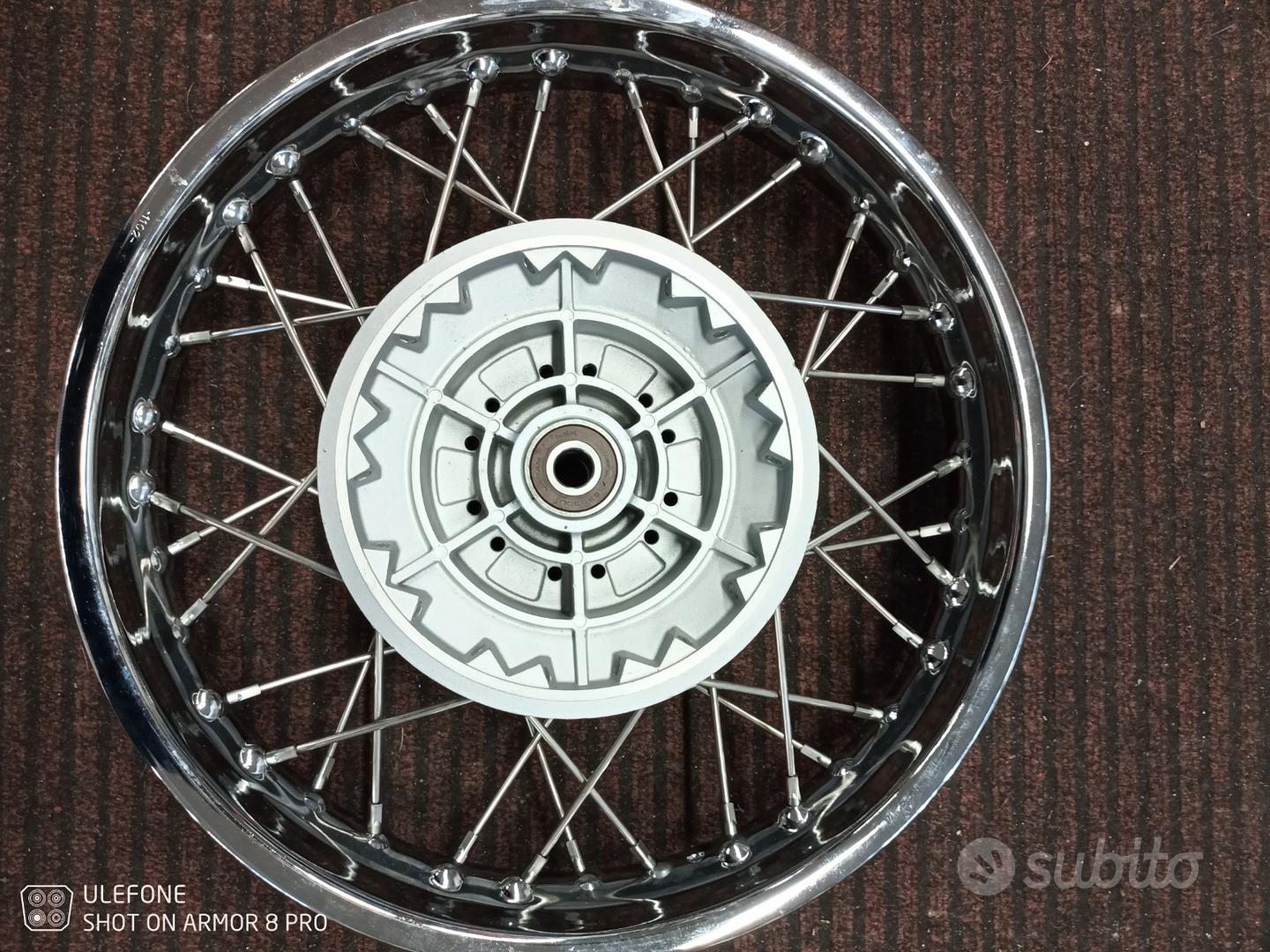 Cerchio Ruota Chiuso 2.75-9 Per Vespa 50/65/70 – Compatibile Con AMS Cuppini, Misura 2.3/4 X 9, Ricambio Originale