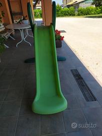 scivolo in plastica cinque gradini