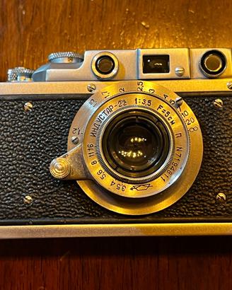 Fotocamera a pellicola Zorki 1 sovietica