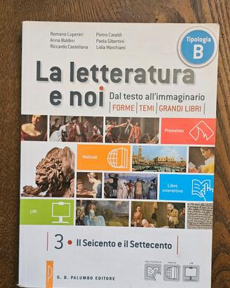 La Letteratura e Noi 3 Il Seicento e il Settecento