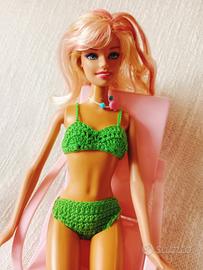 BIKINI PER BARBIE  ALL'UNCINETTO (BAMBOLA ESCLUSA)