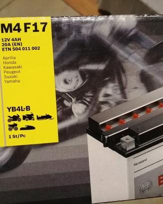 batteria moto scooter bosch m4 f17