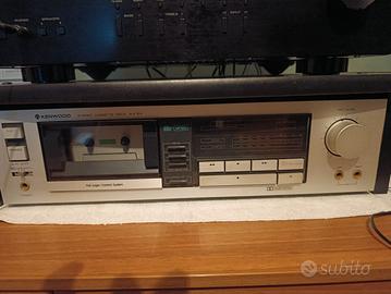 piastra per audiocassette Kenwood 